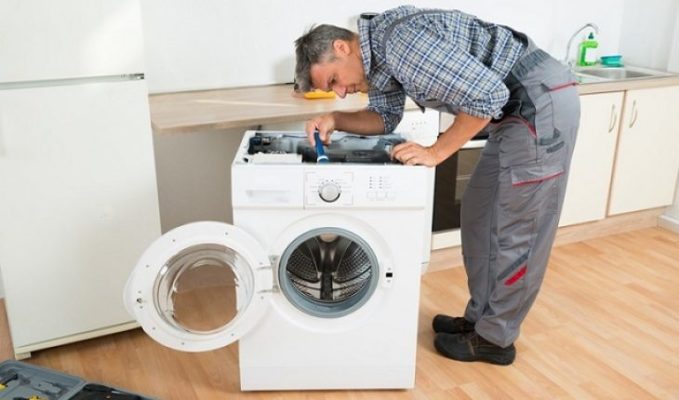 cách lắp máy giặt 
