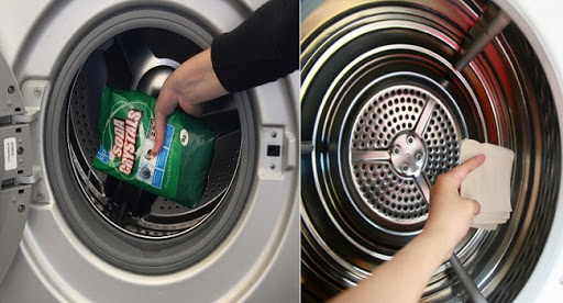 Vệ sinh máy giặt tại nhà, an toàn, nhanh chóng, tiện lợi.