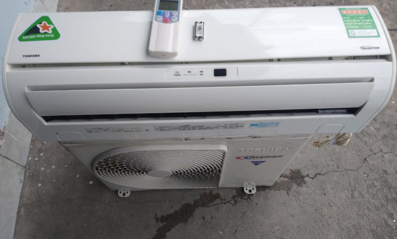 Máy lạnh Toshiba cũ inverter nội địa Nhật 1 HP