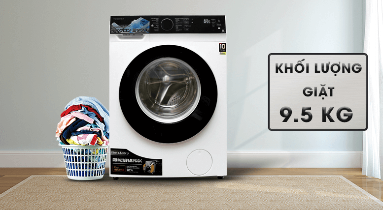 Những ưu điểm đặc trưng của máy giặt Toshiba