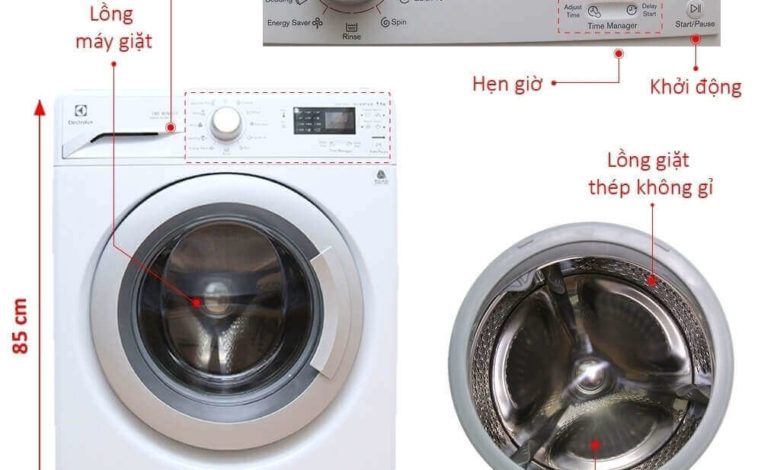 cách sử dụng máy giặt electrolux đời cũ
