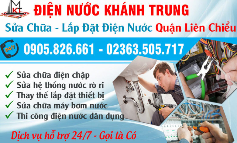 Sửa điện nước quận Liên Chiểu, Hòa Khánh